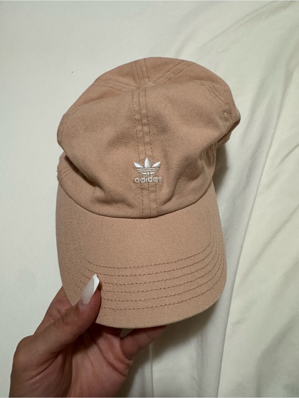 adidas Peach-Tone Trefoil Baseball Cap